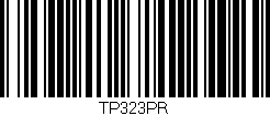 Código de barras (EAN, GTIN, SKU, ISBN): 'TP323PR'