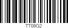 Código de barras (EAN, GTIN, SKU, ISBN): 'TT08G2'