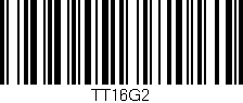 Código de barras (EAN, GTIN, SKU, ISBN): 'TT16G2'