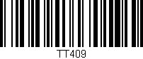 Código de barras (EAN, GTIN, SKU, ISBN): 'TT409'