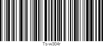 Código de barras (EAN, GTIN, SKU, ISBN): 'Ts-w304r'