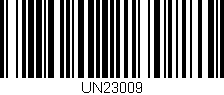 Código de barras (EAN, GTIN, SKU, ISBN): 'UN23009'