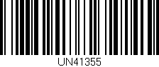 Código de barras (EAN, GTIN, SKU, ISBN): 'UN41355'
