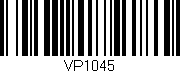 Código de barras (EAN, GTIN, SKU, ISBN): 'VP1045'