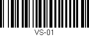 Código de barras (EAN, GTIN, SKU, ISBN): 'VS-01'