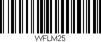 Código de barras (EAN, GTIN, SKU, ISBN): 'WFLM25'