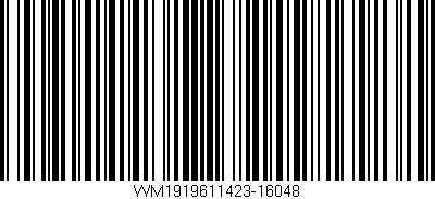 Código de barras (EAN, GTIN, SKU, ISBN): 'WM1919611423-16048'