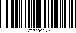 Código de barras (EAN, GTIN, SKU, ISBN): 'WRZ9098NA'