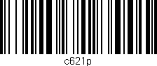 Código de barras (EAN, GTIN, SKU, ISBN): 'c621p'