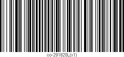 Código de barras (EAN, GTIN, SKU, ISBN): 'co-291820L(x1)'