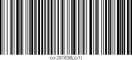Código de barras (EAN, GTIN, SKU, ISBN): 'co-291838L(x1)'