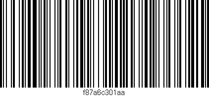 Código de barras (EAN, GTIN, SKU, ISBN): 'f87a6c301aa'