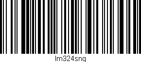 Código de barras (EAN, GTIN, SKU, ISBN): 'lm324sng'