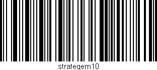 Código de barras (EAN, GTIN, SKU, ISBN): 'strategem10'