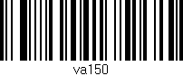 Código de barras (EAN, GTIN, SKU, ISBN): 'va150'