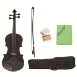 1/8 Violin Student Madeira violino violino Exerciser Set com armazenamento caso Rosin curva do presente para as crianças Crianças amante Musical