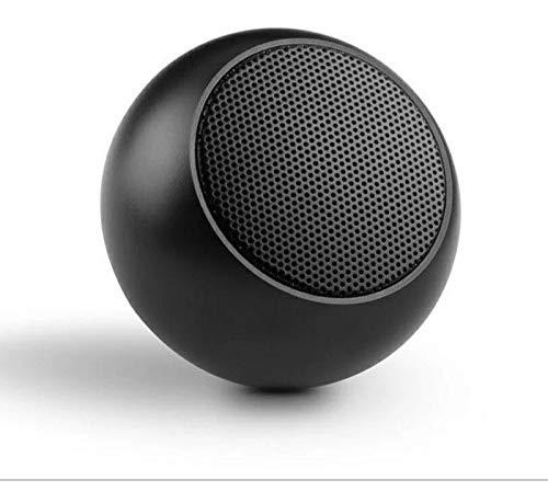 1 Caixinha Som Preto Bluetooth Tws Metal Amplificada Mini Speaker
