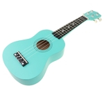 21 "Hawaii Ukulele Mini Guitarra De 4 Cordas Para Crianças Iniciantes Turquesa