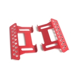 1 Pair / SET Use metal Side Pedal Placa Para Axial SCX10 Side Passo Slider