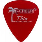 13223 Palheta California Clear Fina Vermelha Fender