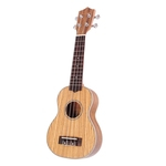 21 "zebrawood Soprano 4 Cordas Ukelele Guitarra Instrumento Musical Acústico