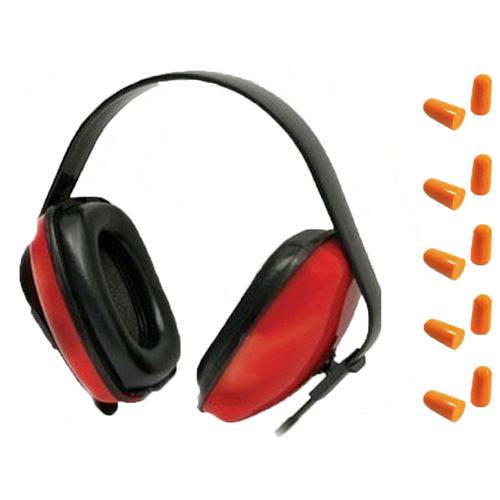 100 Protetor Auricular Espuma Ouvidos 3m com 2 Abafadores