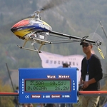 100A 60V DC RC helicóptero avião Battery Power Analyzer Watt Meter Balancer (azul)