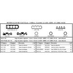 10213pak Kit Retificação Santa Cruz Com Cabeçote Corsa / Classic 1.6 –efi / Mpfi - 8 V (ohc) 1994/...