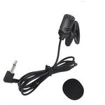 10x portátil Clip-on lapela Microfone de Lapela 3,5 mm de mãos livres Mini Wired microfone condensador para o discurso ensino