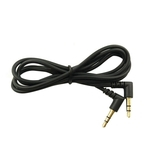 1m Ângulo De 90 Graus 3.5mm Macho Para Macho Car AUX Speaker Stereo Audio Cable Cord