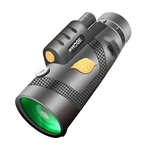 12x50 Single Tube Binoculars Zoom Monocular Vocal Concert Telescope Pocket Hunting Scope Optical Prism Scope
