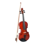4/4 Sólido Basswood Violino Antigo Acústico Violino Starter Kit-tamanho Completo