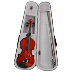 4/5 sólidos de madeira de alta qualidade acústica Natural violino violino com estojo Arco Breu