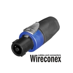 24 Plug Speakon Macho Wireconex 4p Wc605 4p