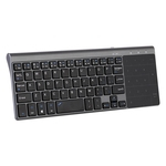 2.4GHZ teclado Wireless Keyboard Alta Sensibilidade com Touchpad