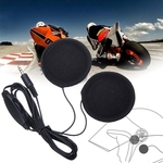 Microfone estéreo de 3,5 mm Moto capacete auricular Equipamento de Equitação Da Motocicleta