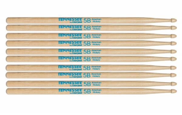 5 Pares Baqueta American Hickory Tennessee 5b Liverpool Tnhy