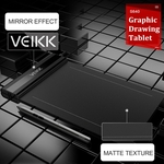 5080 LPI 6x4 \\ "VEIKK S640 Ultrathin Digital Graphic Drawing Tablet Pintura Board Art Writing Pad Com caneta passiva
