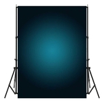 5x6.5ft Gradiente Puro Azul Escuro Vinil Fotografia Backdrops Foto Studio Prop