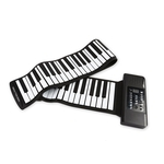 61 teclas 88 chaves Roll Up Piano Piano flexível macio eletrônico Digital Roll Up Keyboard Piano Piano portátil para iniciantes