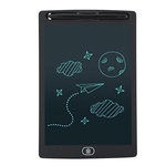 8.5in LCD Writing Tablet Escrita Electronic & Prancha de Desenho Doodle Pad (Black)