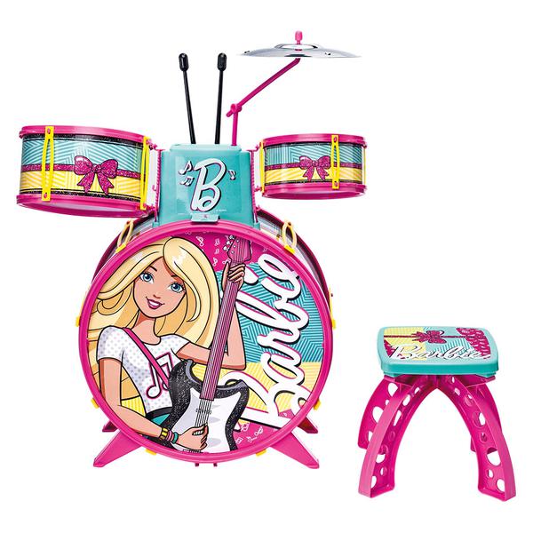 3847 Bateria Infantil Barbie Barão Fun