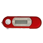 8GB Red bonito Mini MP3 USB Music Player 2.0 Flash Drive LCD w / Gravador de Voz Rádio FM