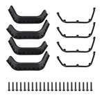 8Pca RC Fender Flare RC Accessory for Axial SCX10 /Gelande II D90 RC Car Vehicle