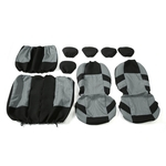 9 PCS / Set Car Interior Styling Seat Covers Almofada lav¨¢vel Protective