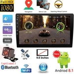 9 polegadas / 10,1 polegadas estéreo 2DIN carro Android Multimedia Player GPS Autoradio Bluetooth WIFI Camera Car Radio Audio Car MirrorLink 2Din Radio