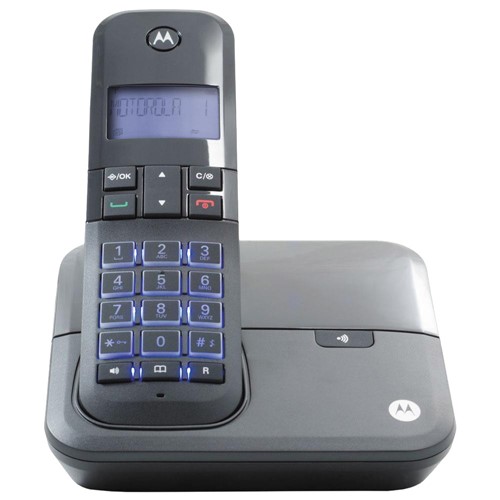 Telefone Digital Sem Fio Moto 4000 com Identificador de Chamadas Viva-Voz - Motorola