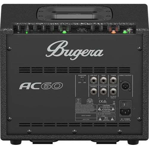 Ac60 - Amplificador 60w - 2 Canais - Bugera