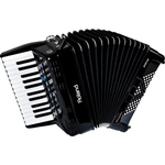 Acordeon roland fr1x elétrico v-accordion preto com bag