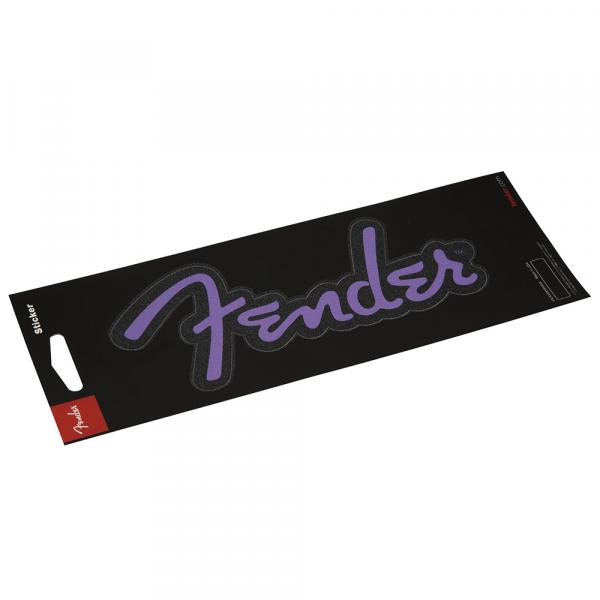 Adesivo Brilhante Logo Púrpura - Fender